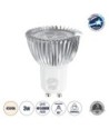 GLOBOSTAR® TRIBOO 76041 Σποτ GU10 MR16 LED 3W 280lm 45° AC 220-240V IP20 Φυσικό Λευκό 4500K Dimmable - Μ5 x Π5 x Υ5.5cm - 3 Χρόνια Εγγύηση